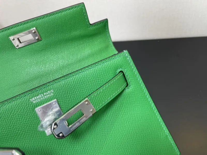 Hermes Green Kelly Bag 228 - Image 8