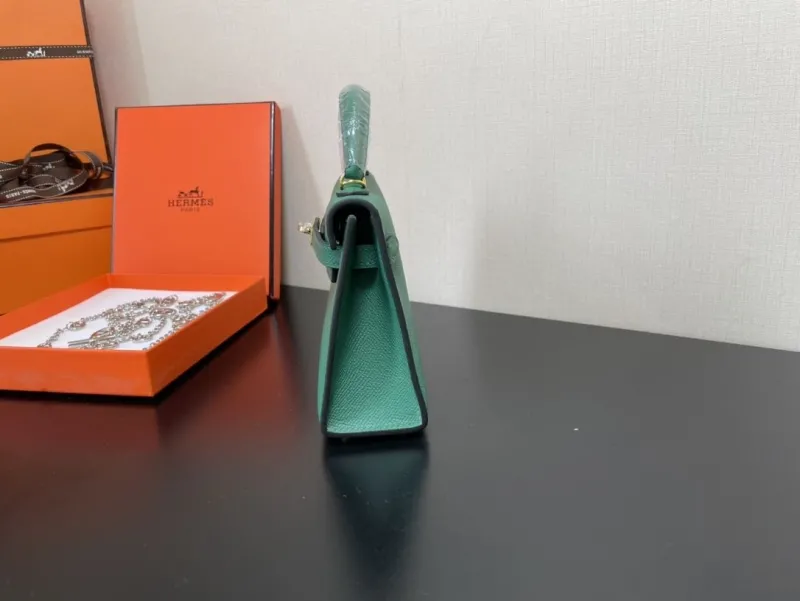 Alternative view of Hermes Green Kelly Mini Handbag 230