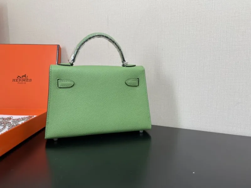 Alternative view of Hermes Light Green Kelly Mini Handbag 231