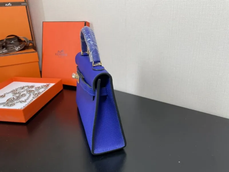 Alternative view of Hermes Blue Kelly Handbag 233