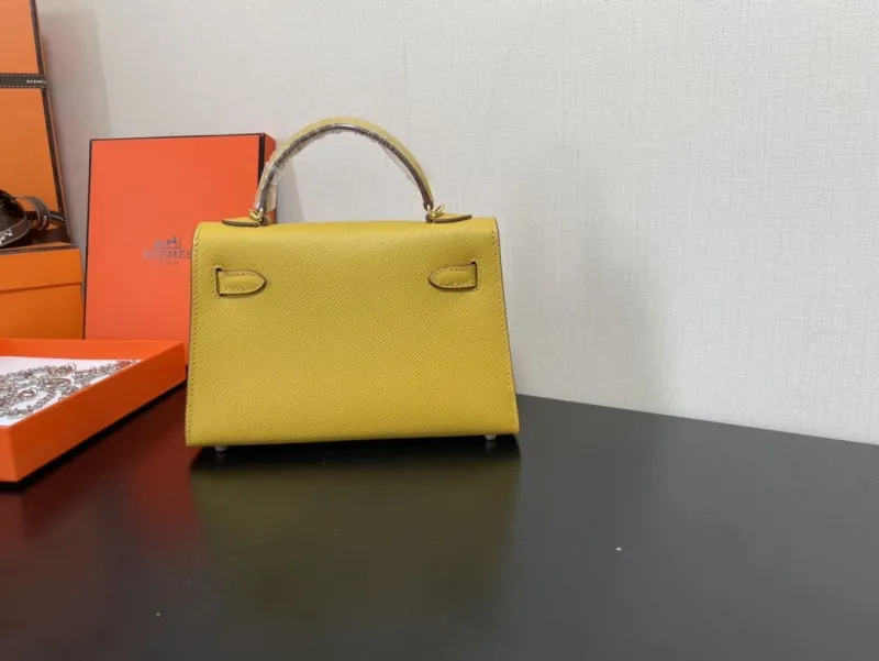 Alternative view of Hermes Yellow Kelly Handbag 234