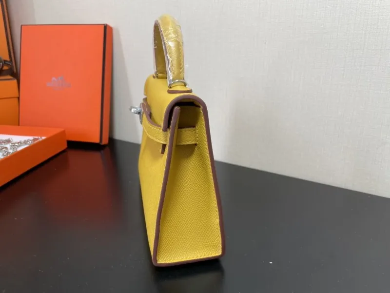 Alternative view of Hermes Yellow Kelly 235 Mini Handbag