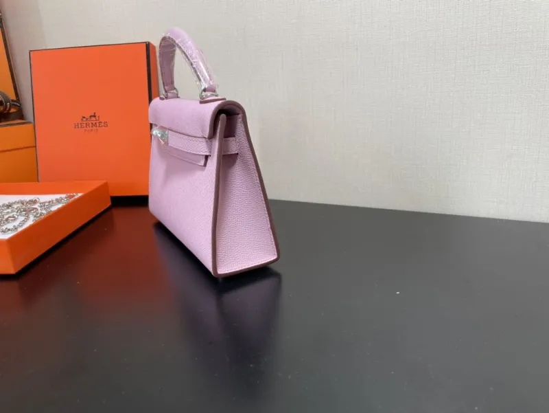 Alternative view of Hermes Pink Kelly Mini Handbag 238
