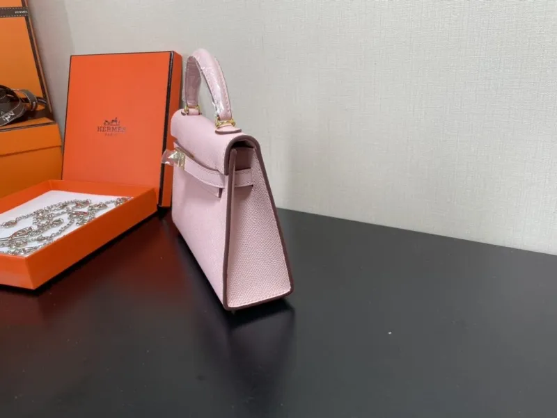 Alternative view of Hermes Pink Mini Kelly Handbag