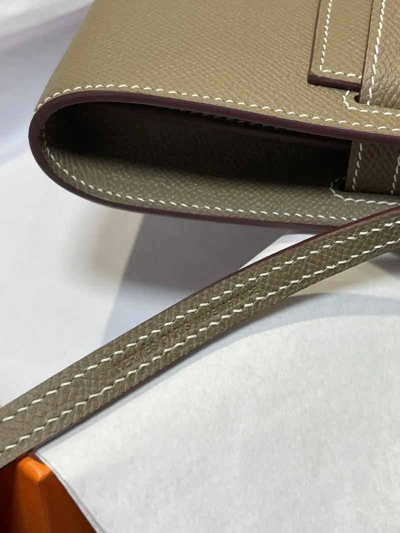 Hermes Etoupe Kelly Long Wallet 283 - Image 9