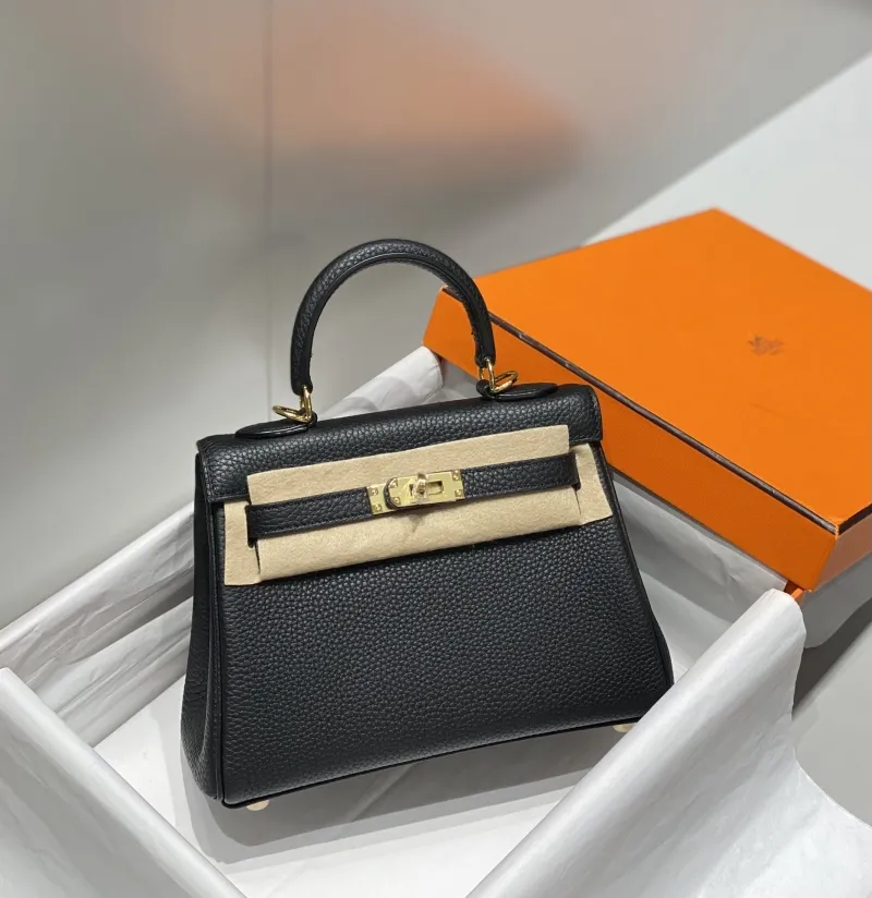 Hermes Black Kelly Bag 553