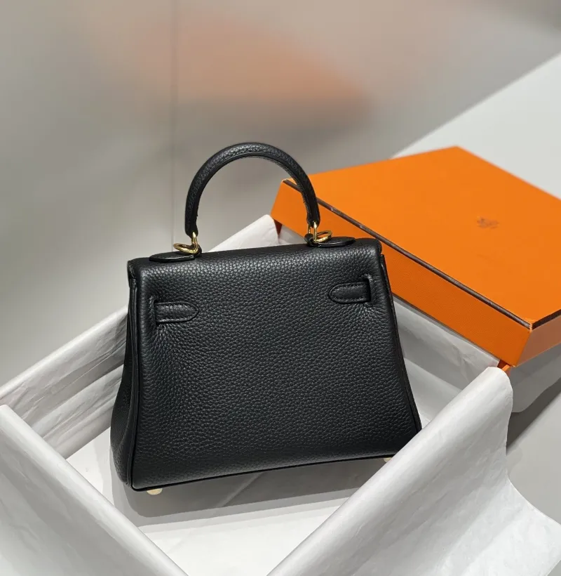 Alternative view of Hermes Black Kelly Bag 553
