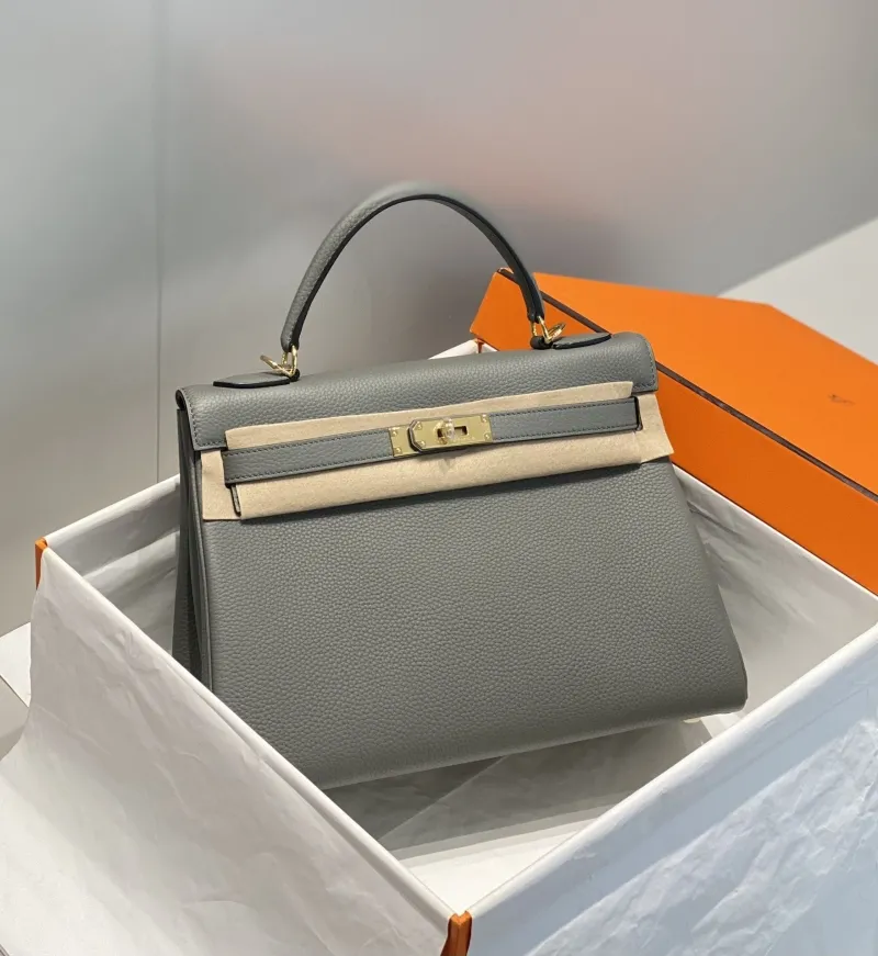 Hermes Gray Kelly Bag 561