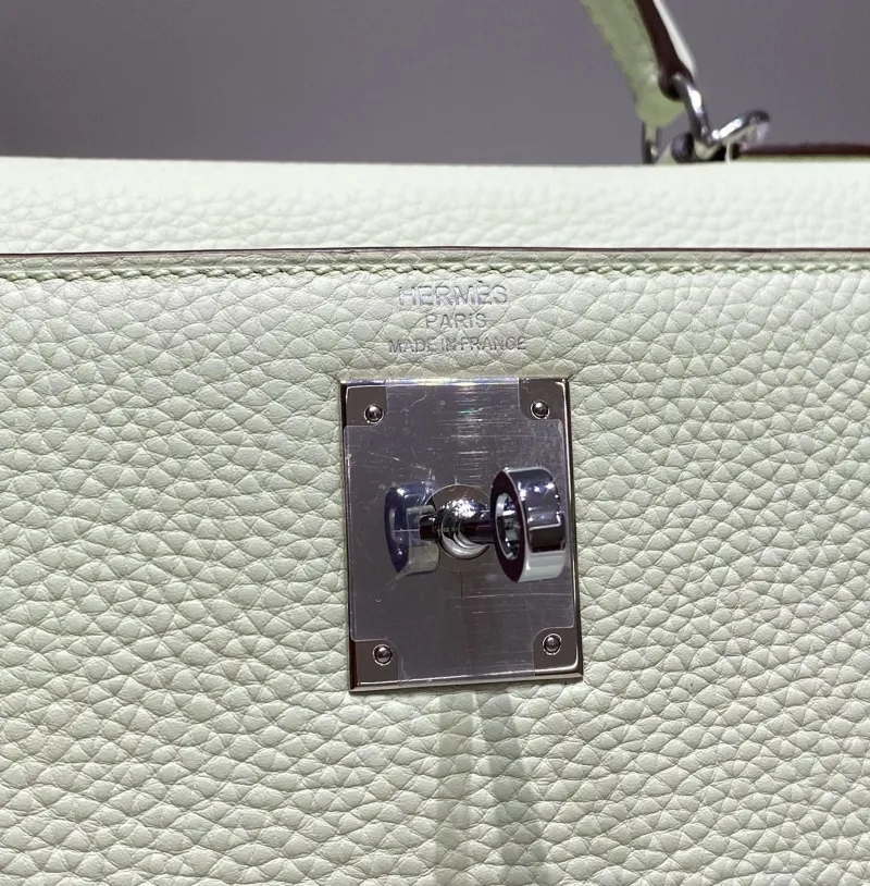 Hermes Kelly Bag Light Mint 568 - Image 6