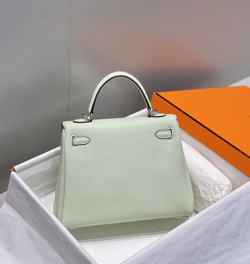 Alternative view of Hermes Mint Green Kelly Bag 569