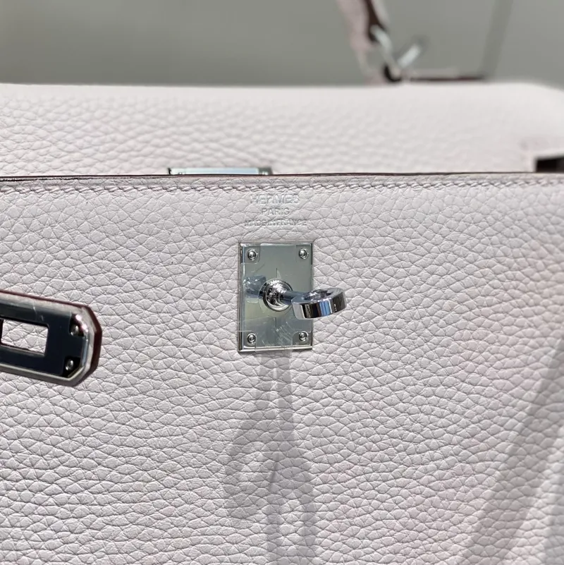 Hermes Pale Pink Kelly Bag 571 - Image 6