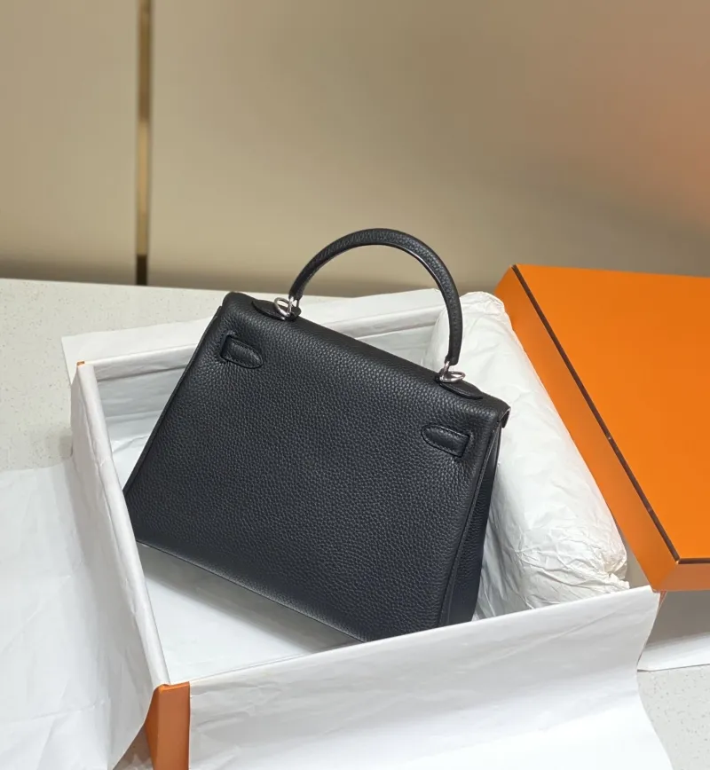 Alternative view of Hermes Black Kelly Bag 578