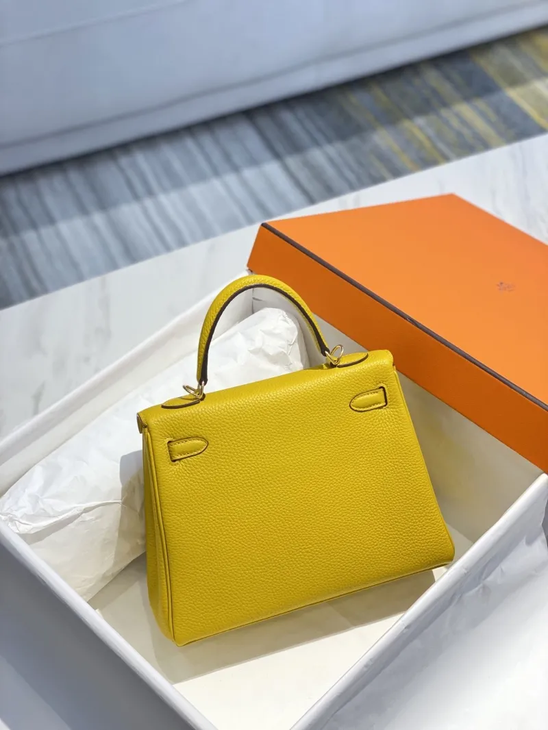 Alternative view of Hermes Yellow Kelly Bag 583