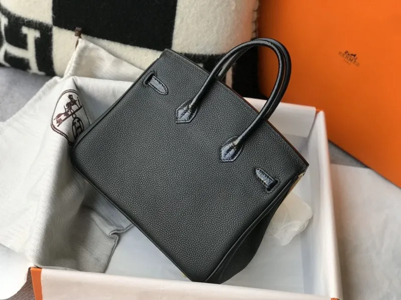 Alternative view of Hermes Black Kelly Handbag 633