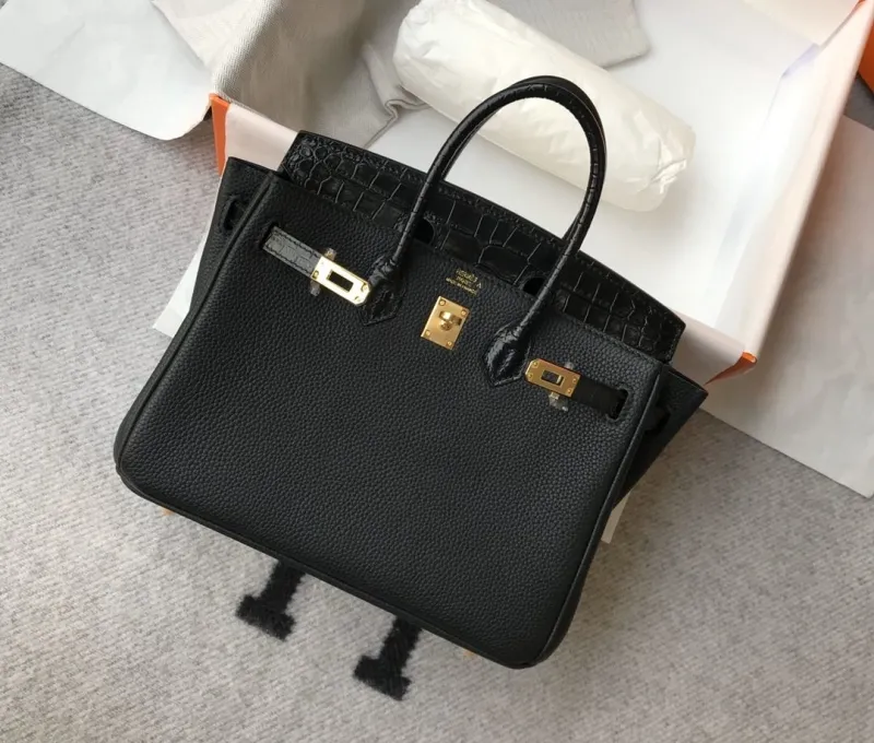 Hermes Black Kelly Handbag 633 - Image 5
