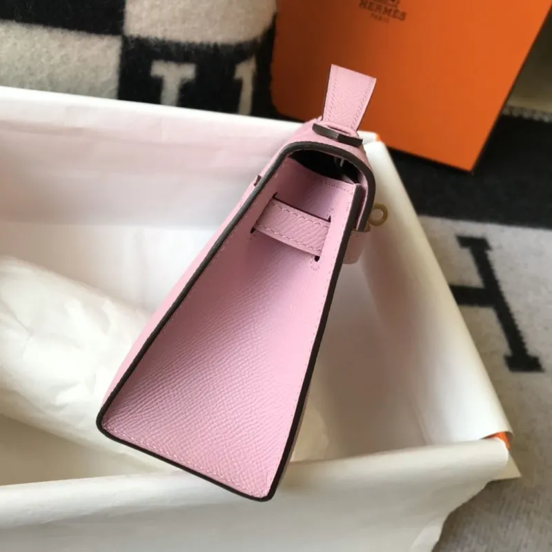 Hermes Pink Kelly DanSe Bag - Image 5