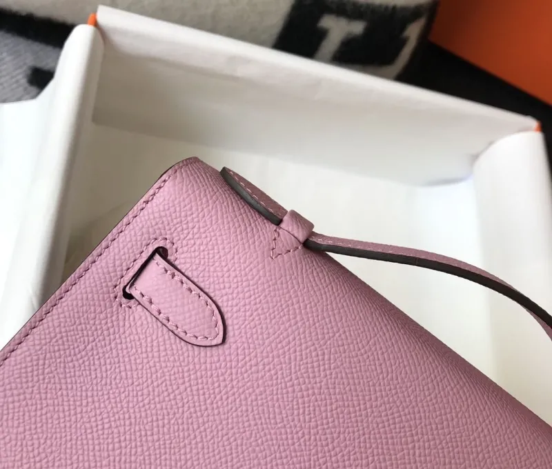 Hermes Pink Kelly DanSe Bag - Image 7