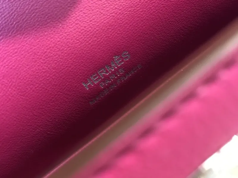 Hermes Kelly DanSe Fuchsia Leather Handbag - Image 5