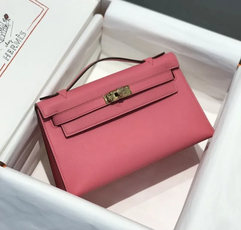 Alternative view of Hermes Pink Kelly DanSe Bag