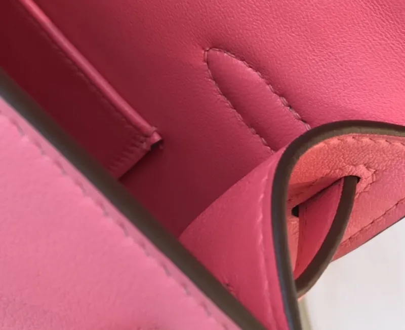 Hermes Pink Kelly DanSe Bag - Image 6