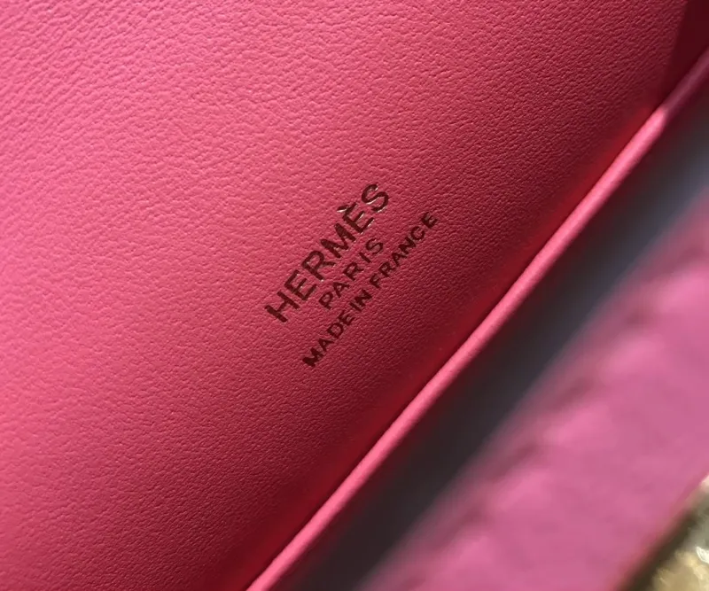 Hermes Pink Kelly DanSe Bag - Image 7