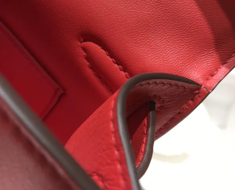 Hermes Red Kelly DanSe Handbag 37 - Image 7