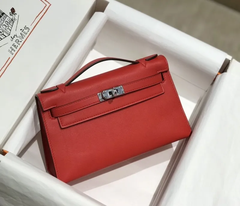 Alternative view of Hermes Red Kelly DanSe Handbag