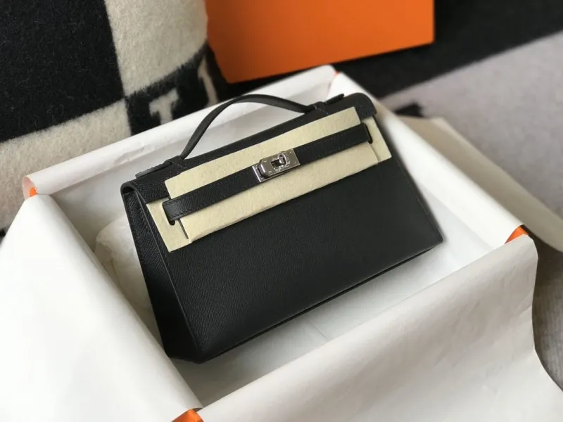 Alternative view of Hermes Black Kelly DanSe Leather Handbag