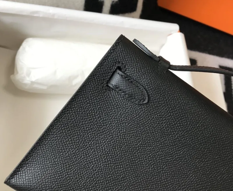 Hermes Black Kelly DanSe Bag 60 - Image 6