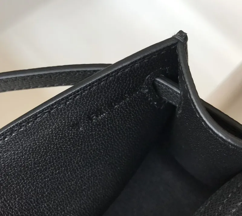 Hermes Black Kelly DanSe Bag 60 - Image 8