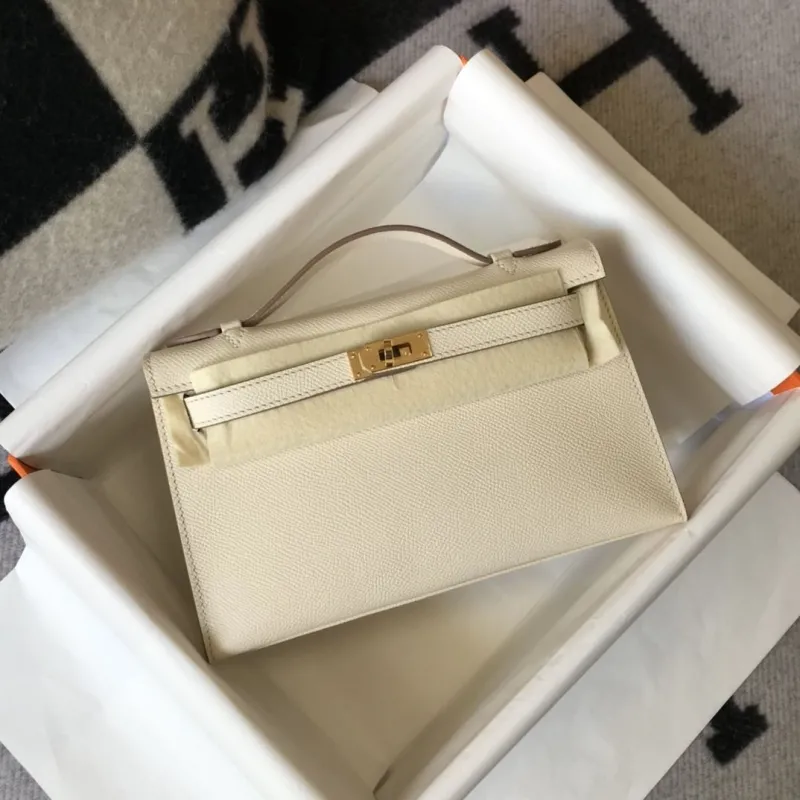 Hermes Cream Kelly DanSe Bag 65