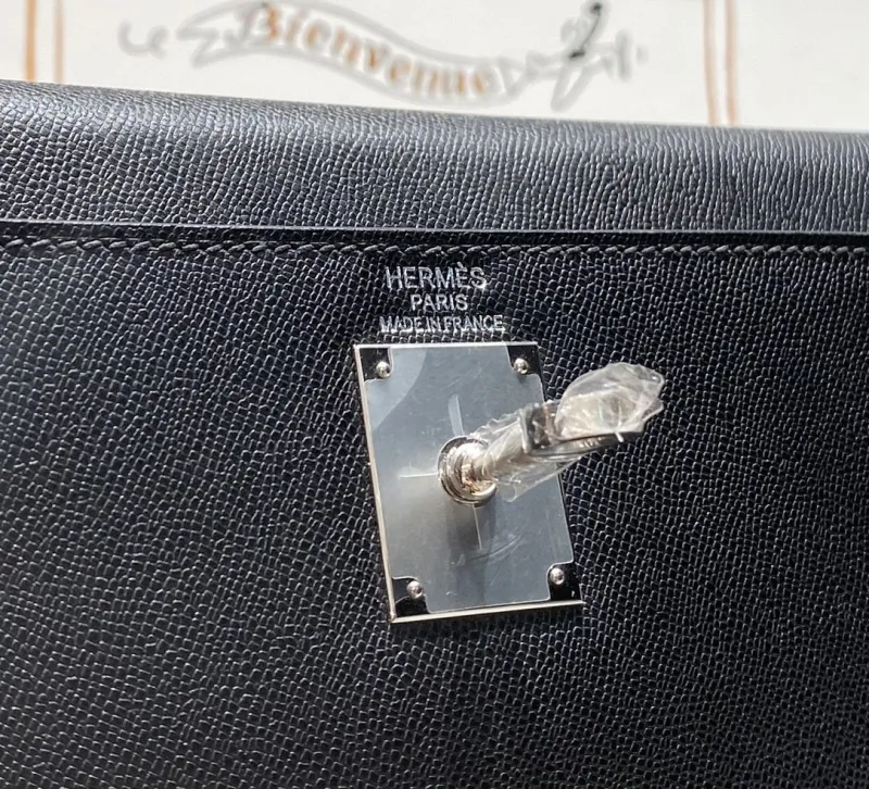 Hermes Black Kelly DanSe Shoulder Bag 66 - Image 5