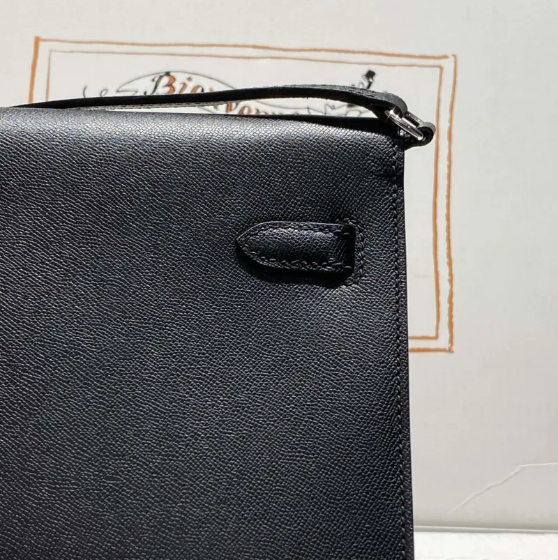 Hermes Black Kelly DanSe Shoulder Bag 66 - Image 6