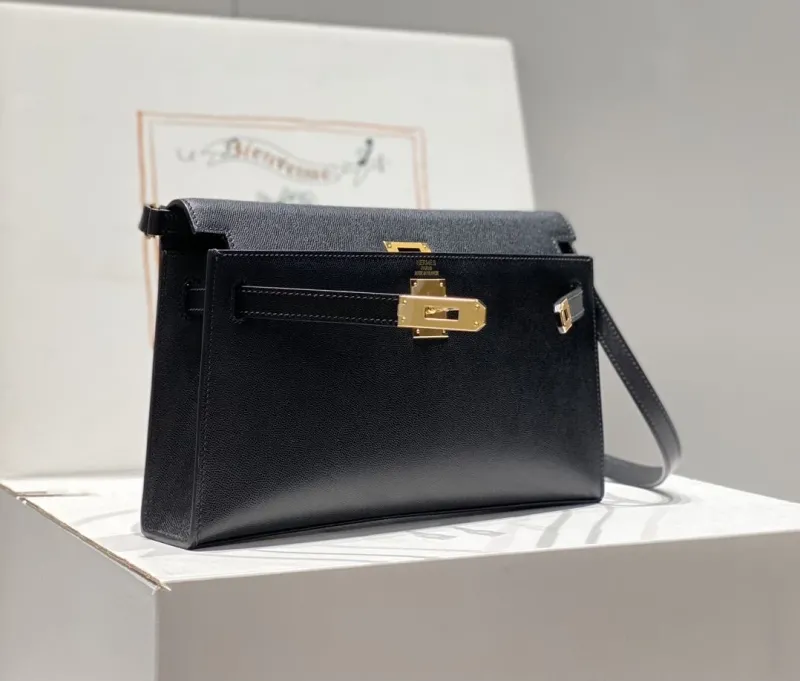 Alternative view of Hermes Black Kelly DanSe Shoulder Bag