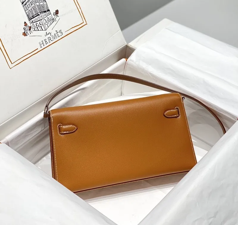 Alternative view of Hermes Kelly DanSe Tan Shoulder Bag
