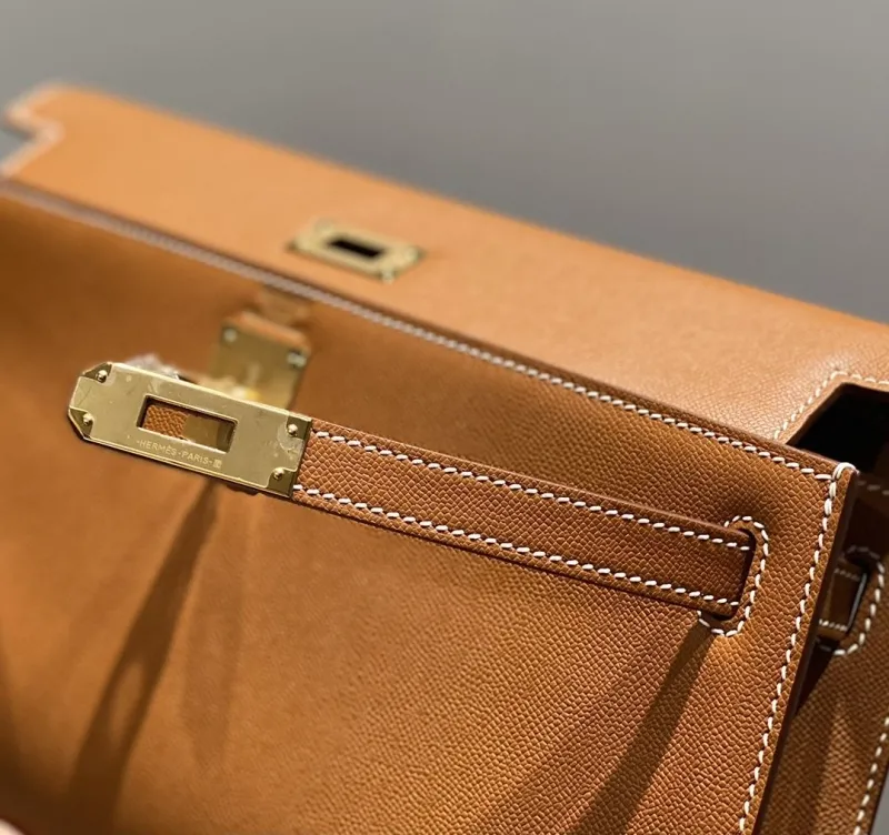Hermes Kelly DanSe Brown Shoulder Bag - Image 6