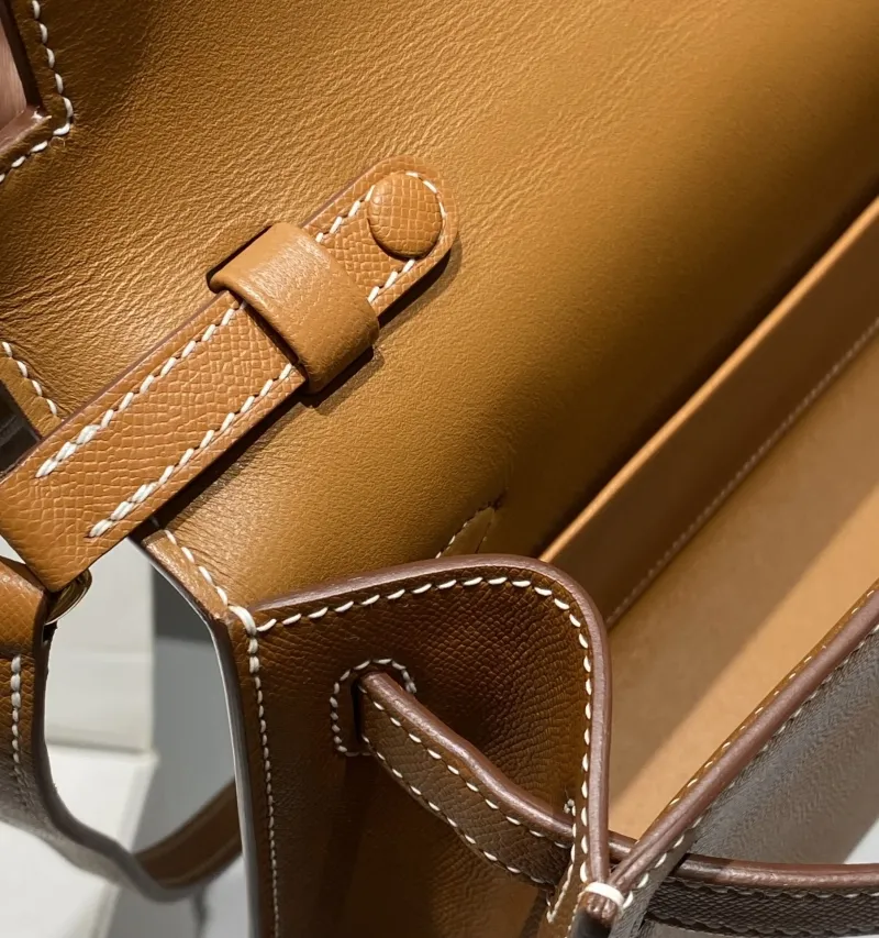 Hermes Kelly DanSe Brown Shoulder Bag - Image 7