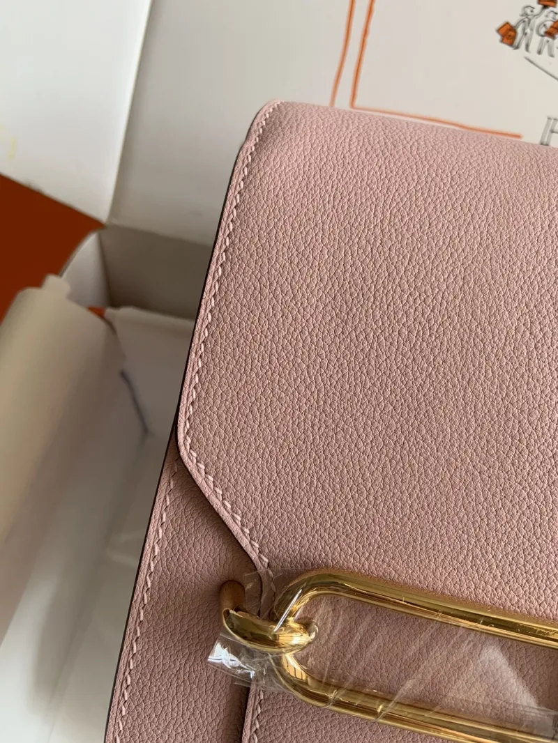 Hermes Pink Roulis Bag Size 33 - Image 5