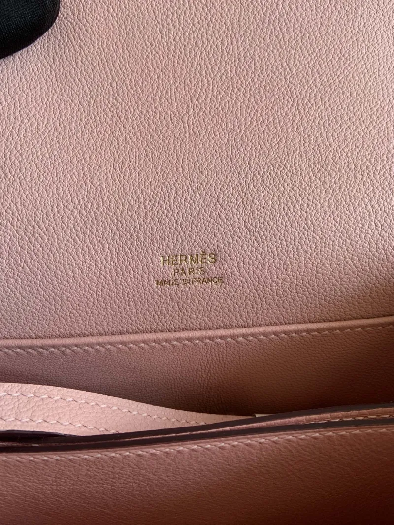 Hermes Pink Roulis Bag Size 33 - Image 8