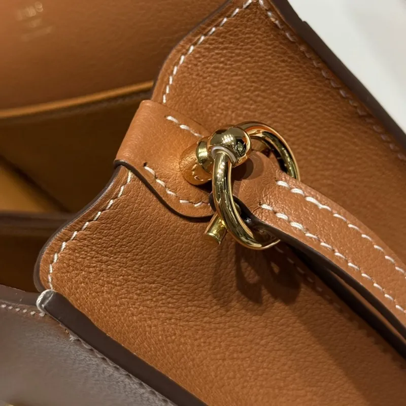 Hermes Brown Roulis Crossbody Bag - Image 5
