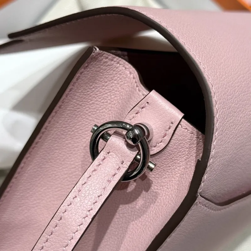 Hermes Pink Roulis Crossbody Bag - Image 6