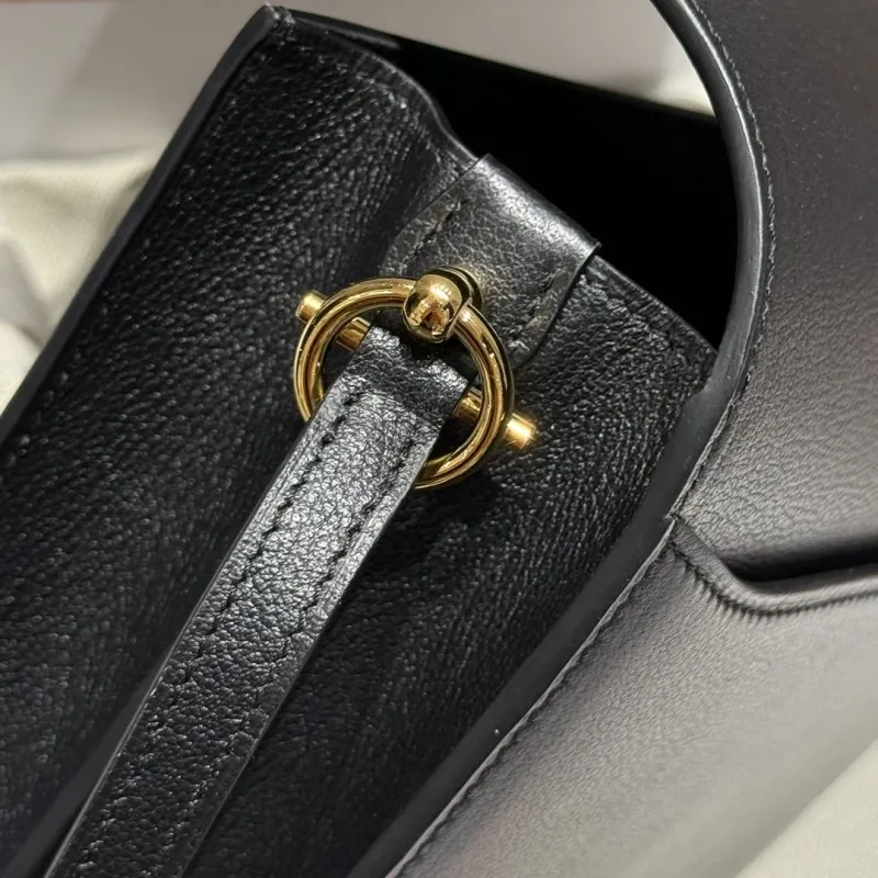 Hermes Black Roulis Crossbody Bag 49 - Image 5
