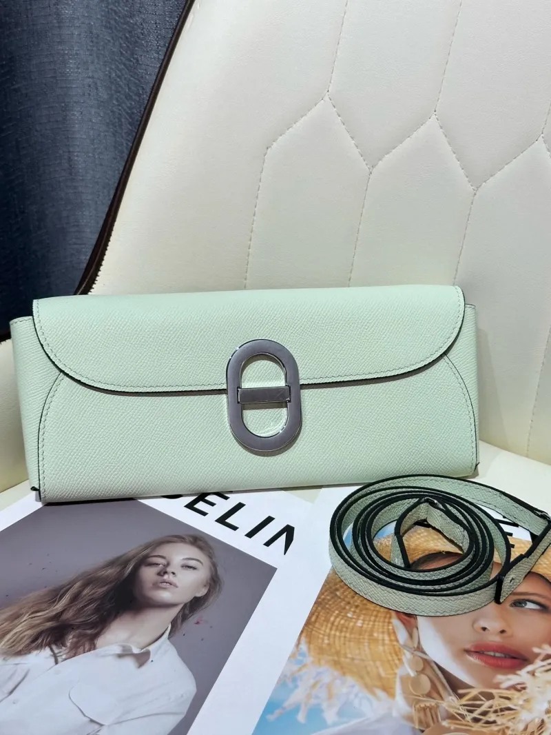Hermes Mint Green Roulis Crossbody Bag