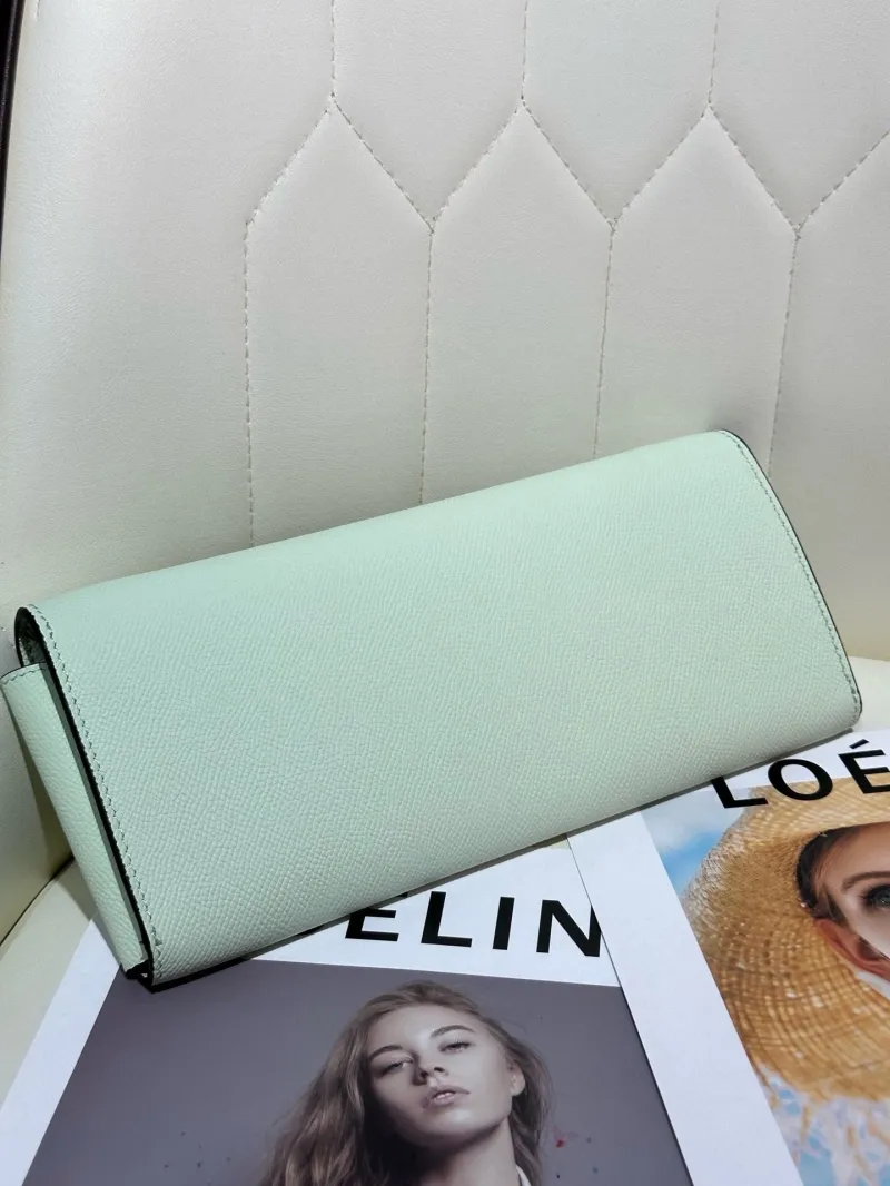 Alternative view of Hermes Mint Green Roulis Crossbody Bag