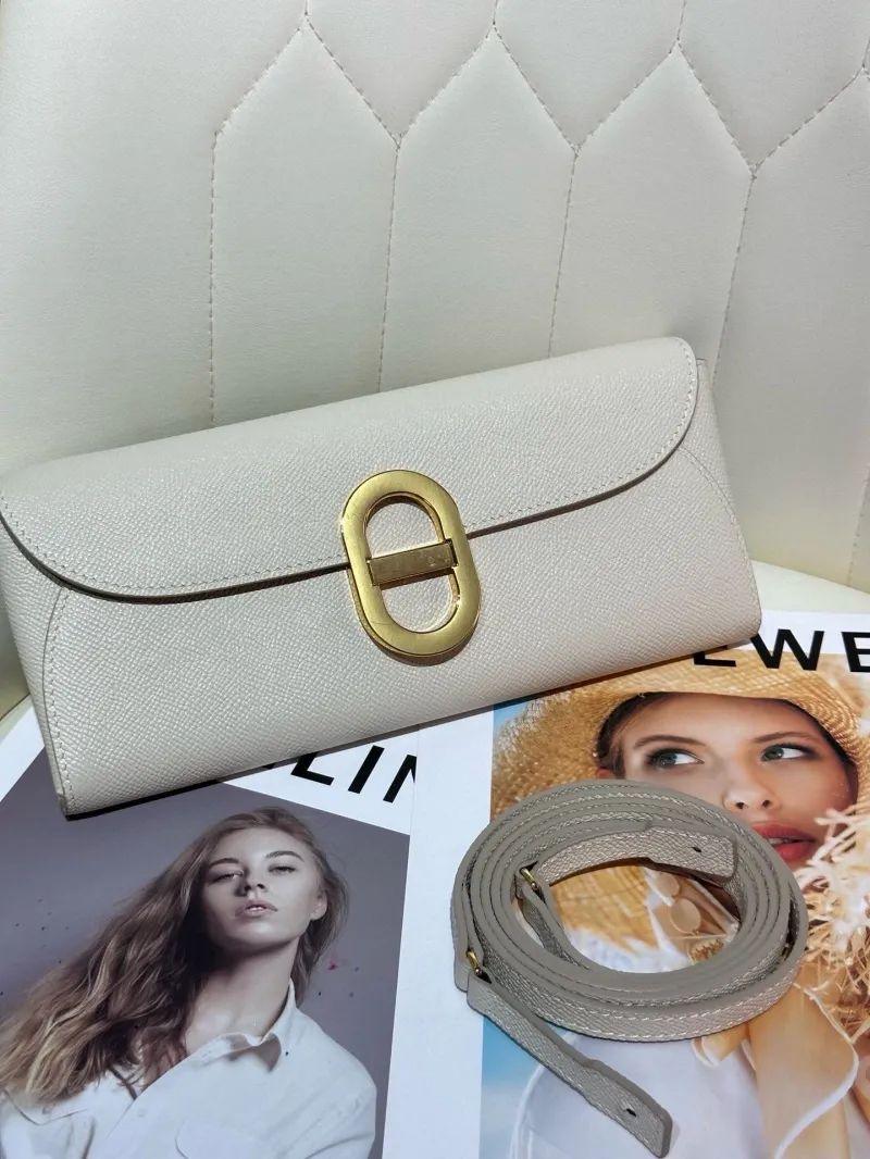 Alternative view of Hermes Cream Roulis Crossbody Bag