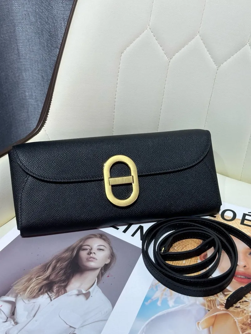 Hermes Black Roulis Crossbody Bag 57