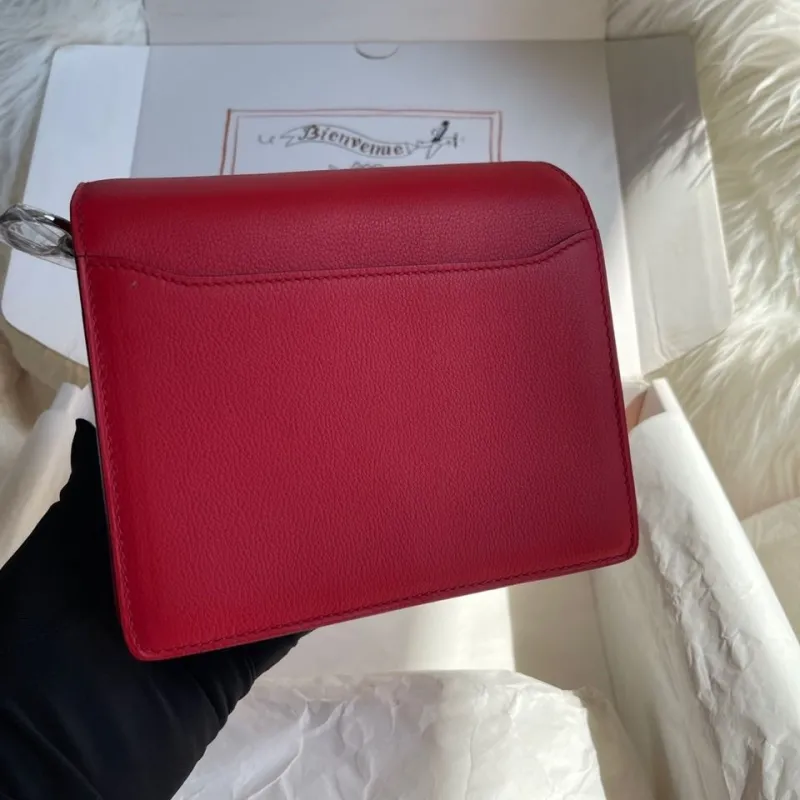 Alternative view of Hermes Red Roulis Bag 97
