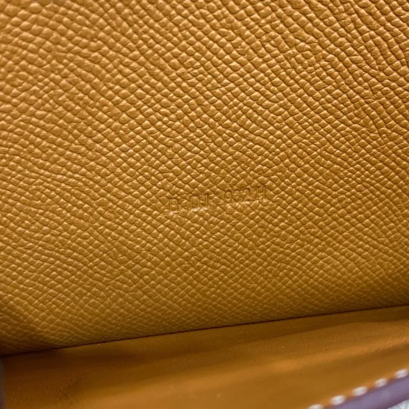 Alternative view of Hermes Tan Leather Crossbody Satchel Bag 129