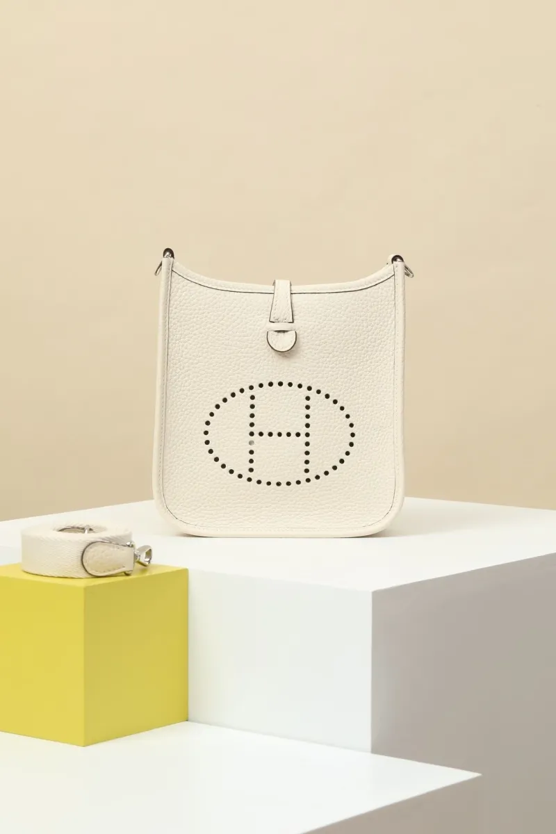 Hermes Cream Satchel Bag 138
