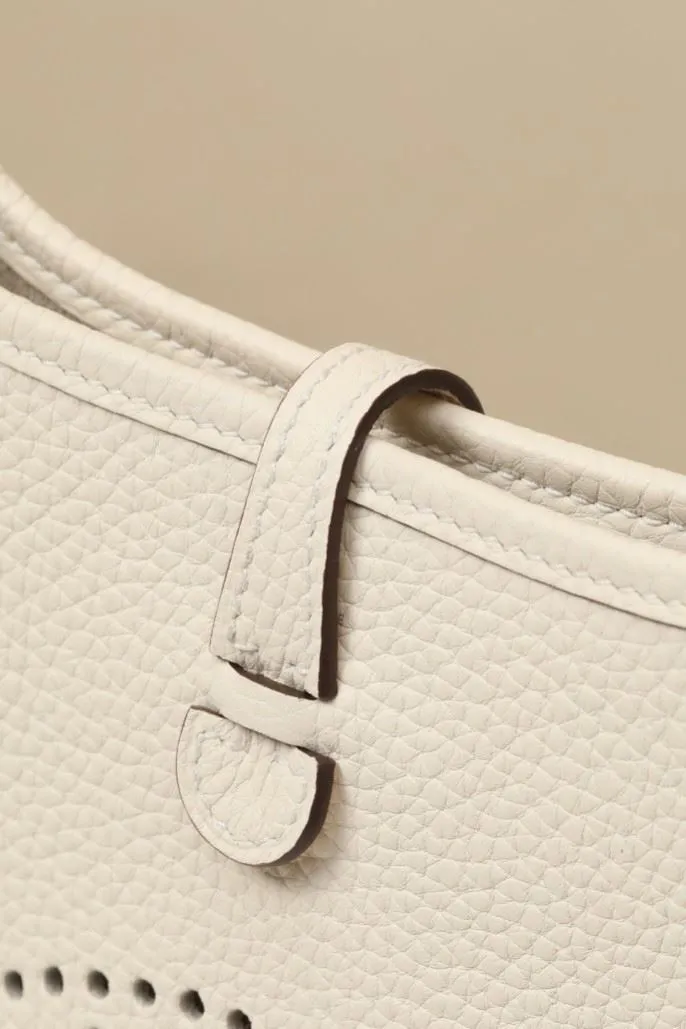Hermes Cream Satchel Bag 138 - Image 3